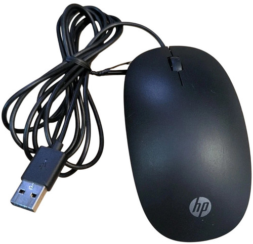 TPC-P001M - HP Lifestyle USB Wired Black Mouse Model TPC-C002M for EliteDesk ProDesk EliteBook ProBook ZBook ProLiant