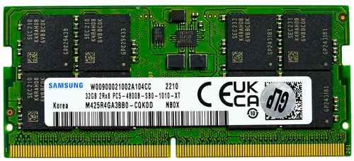 5M30Z71777 - 32GB DDR5-4800 PC5-38400 CL40 1.1V 262-Pin 2Rx8 SODIMM Laptop Memory RAM