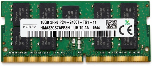 HMA82GS7AFR8N-UH - 16GB 2Rx8 PC4-2400T ECC DDR4-2400 260-Pin SODIMM Memory for Workstations