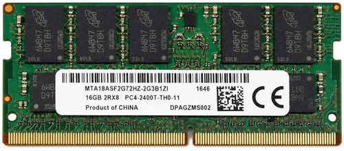 MTA18ASF2G72HZ-2G3B1 - 16GB 2Rx8 PC4-2400T ECC DDR4-2400 260-Pin SODIMM Memory for Workstations