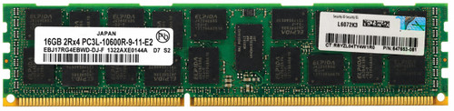 EBJ17RG4EBWA-DJ-F - 16GB (1x16GB) 1333MHz 2Rx4 PC3L-10600R DDR3L ECC Registered Standard-Height Server Memory