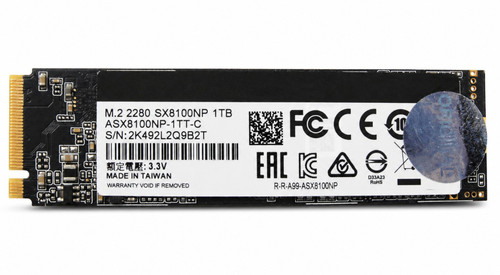 ASX8800PNP-1TT-C - 1TB M.2 2280 NGFF PCIe NVMe Gen3x4 Solid State SSD