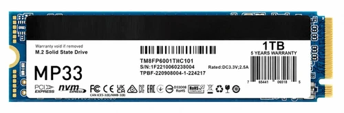 TM8FP8001T0C311 - 1TB M.2 2280 NGFF PCIe NVMe Gen3x4 Solid State SSD