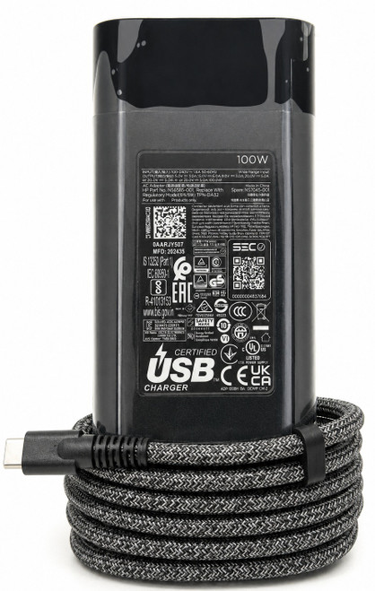 TPN-DA32 - 100W USB-C AC Adapter Charger for Spectre x360 Pavilion Plus Envy 17 ZBook