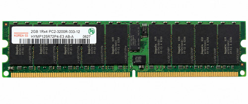 HYMP125R72P4-E3 - 2GB PC2-3200R-1RX4 400MHz DDR2 ECC Registered 1Rx4 240-Pin Server Memory