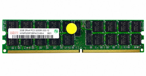 HYMP525R72BP4-E3 - 2GB PC2-3200R-2RX4 400MHz DDR2 ECC Registered 2Rx4 240-Pin Server Memory