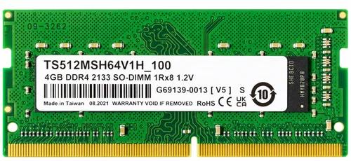 P000723410 - 4GB PC4-2133P DDR4-2133 1Rx8 260-Pin Non-ECC SODIMM Laptop Memory