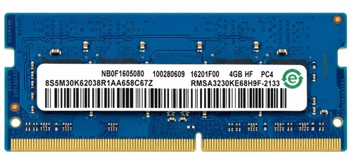 P1N53AA-AX - 4GB PC4-2133P DDR4-2133 1Rx8 260-Pin Non-ECC SODIMM Laptop Memory