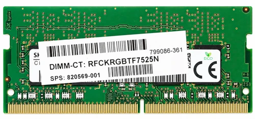 PZD42133C154GVS - 4GB PC4-2133P DDR4-2133 1Rx8 260-Pin Non-ECC SODIMM Laptop Memory