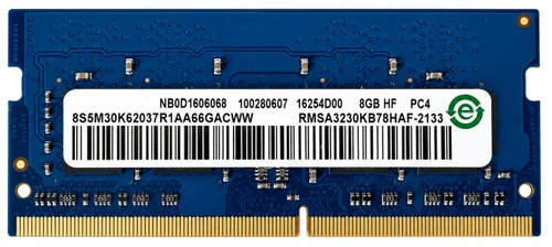 RMSA3230KB78HAF-2133 - 8GB PC4-2133P DDR4-2133 1Rx8 260-Pin Non-ECC Unbuffered SODIMM Laptop Memory