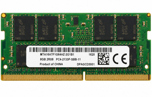 TS1GSH64V1H-I - 8GB DDR4-2133P PC4-17000 2Rx8 260-Pin SODIMM Laptop Mini PC Memory