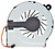 Hewlett-Packard (HP) 617646-001 - CPU Cooling Fan for Pavilion G4 G6 G7 CQ42 G42 CQ64