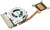 HP 597840-001 - CPU Cooling Fan Heatsink Assembly for Elitebook 2740 2740p 2560p 2760P