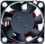 OD4010-24HSS - 40x40x10mm 4010 DC24V 0.06A 1.44W 2-Lead Wires Tubeaxial Cooling Fan