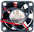OD4010-24HSS - 40x40x10mm 4010 DC24V 0.06A 1.44W 2-Lead Wires Tubeaxial Cooling Fan