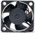 HA30101V3-1000U - 30x30x10mm 3010 DC12V 0.04A 0.56W 2-Lead Wires Tubeaxial Cooling Fan