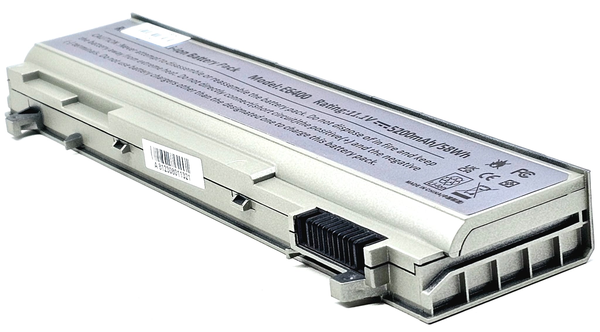 C719R - 6-Cell Battery for Latitude E6400 E6410 E6500 E6510 Precision M2400 M4400 M4500