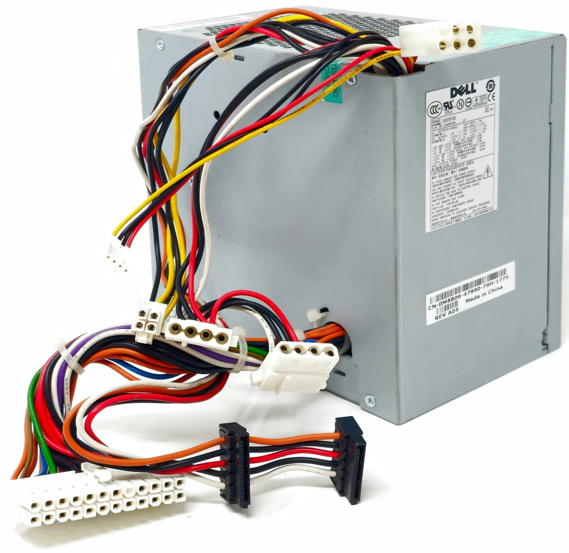 CC947 - 305W Power Supply for Dimension 3100 5100 5150 E310 E510 E520 E521 OptiPlex MT GX320 GX620 PowerEdge SC430 SC440