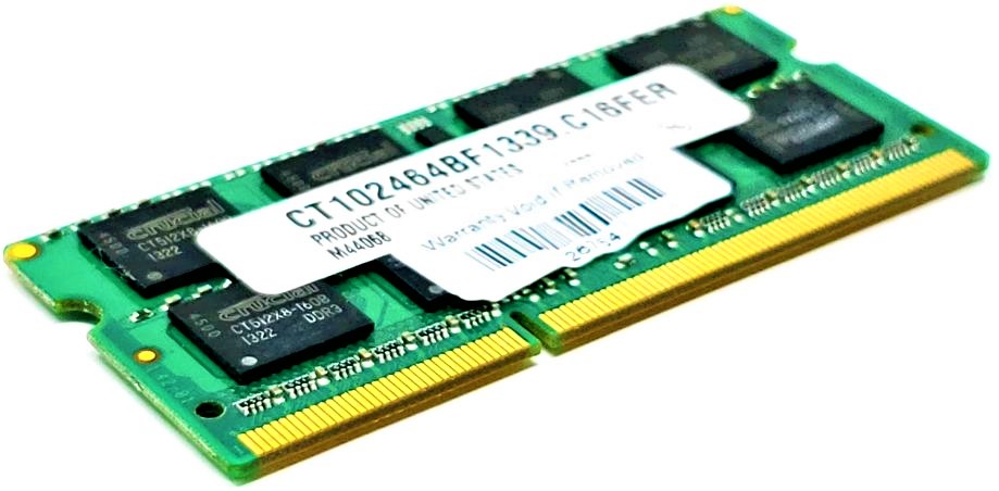 HP 628352-161 - 8GB 1333Mhz PC3-10600S DDR3-1333 204-Pin SODIMM