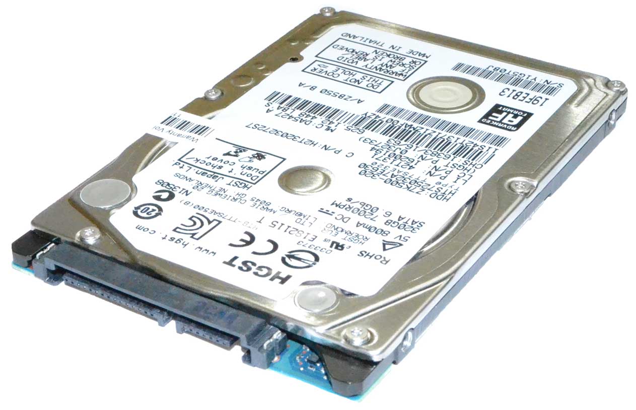 Hitachi 0A78741 - 160GB 7.2K RPM SATA 7mm 2.5" Hard Drive