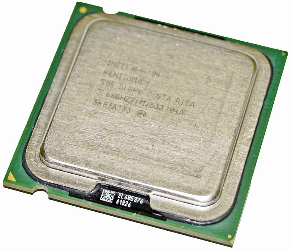 Intel BX80547PEP266EN - 2.66Ghz 533Mhz 1MB LGA775 Intel Pentium 4