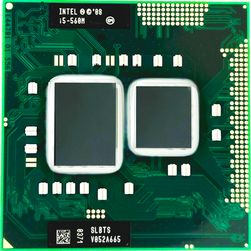 Hewlett-Packard (HP) 590314-203 - 2.66Ghz 2.5GT/s 3MB PGA988 Intel Core i5-560M Dual Core CPU Processor