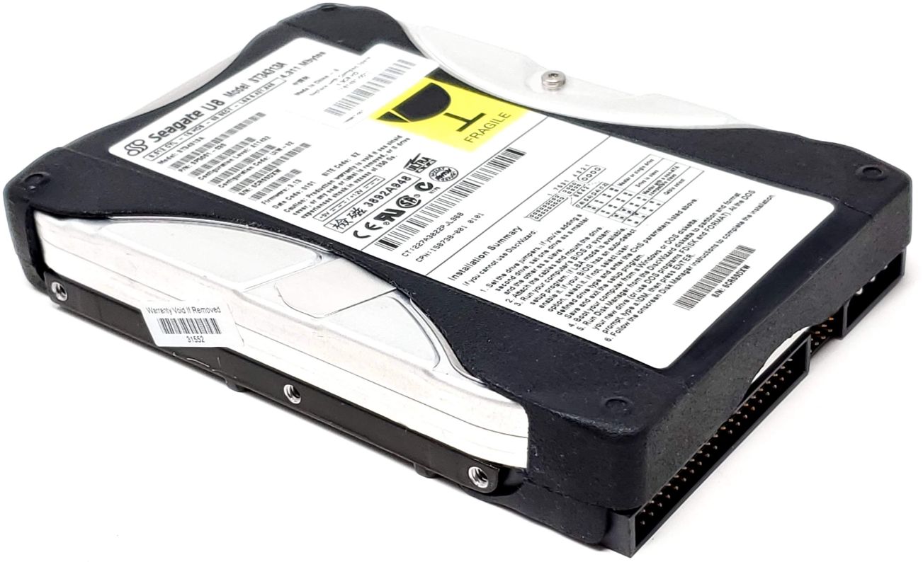 Seagate ST34347A - 4.3GB 5400RPM IDE ATA 3.5" LFF Legacy Hard Drive