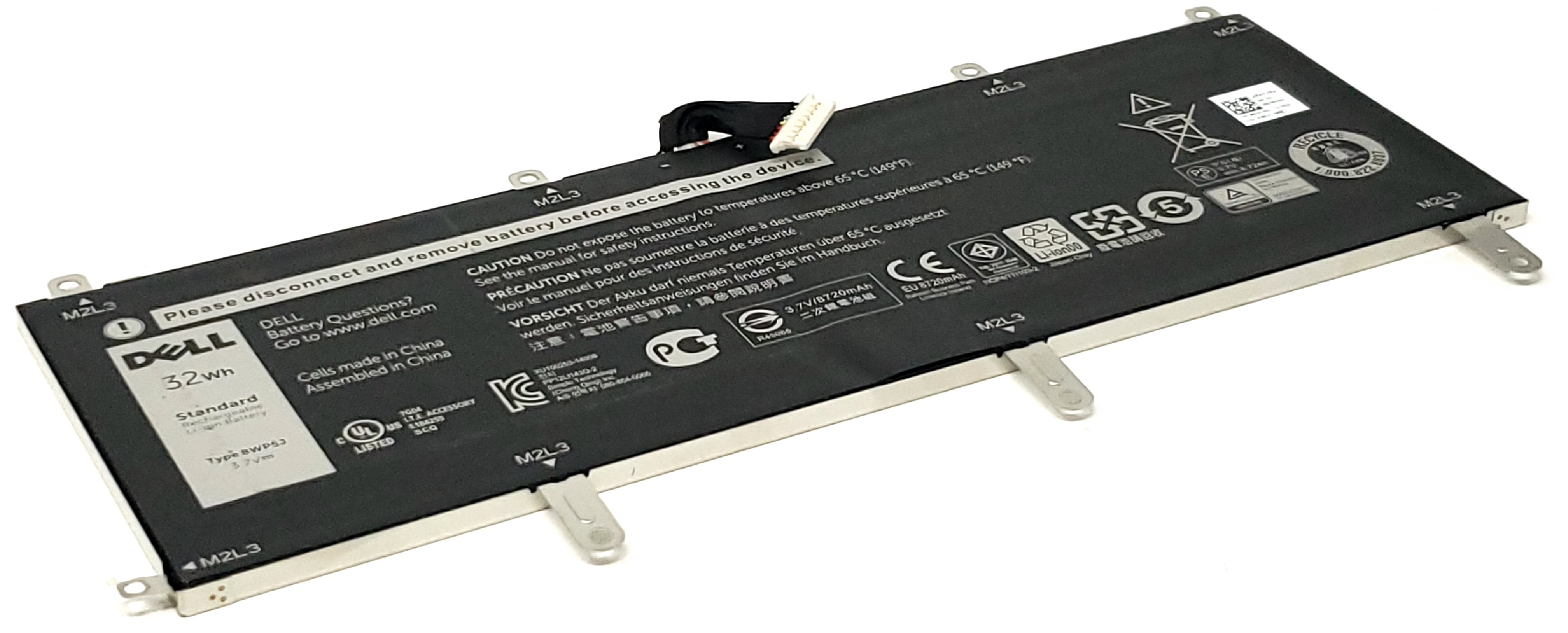 8WP5J - 2-Cell Battery for Venue 10 Pro 5050 5055