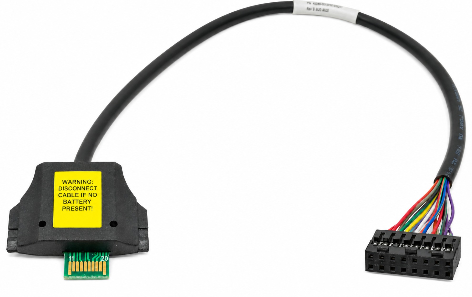 408658-001 - 16-Pin 11.5-Inch BBWC Battery Cable for Smart Array P400