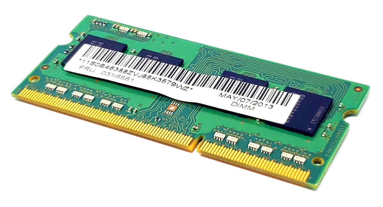 Elpida EBJ40UG8BBU0-GN-F - 4GB (1x4GB) 1600Mhz PC3-12800S DDR3-1600 204-Pin SODIMM Laptop Memory Ram