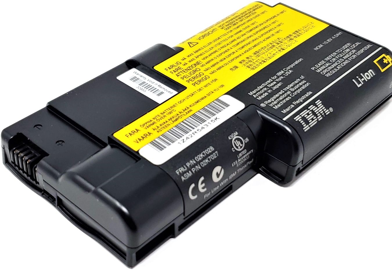 IBM / Lenovo 02K6857 - 10.8V 6-Cell Battery for IBM Thinkpad T20 T21 T22 T23