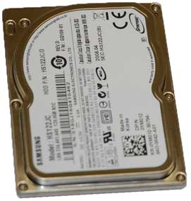341-5732 - 120GB 5.4K RPM ZIF/PATA 1.8" Hard Disk Drive (HDD)