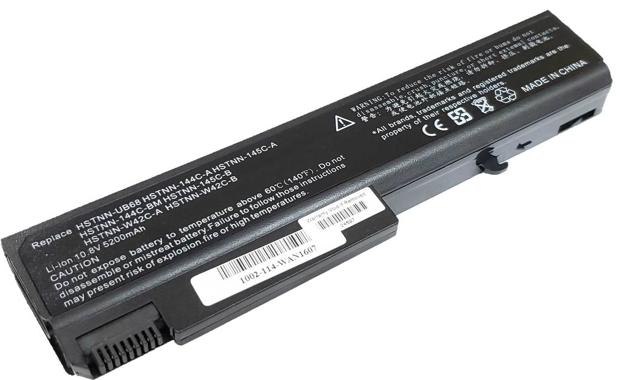 55Whr 6-Cell Battery for HP Elitebook 8440p 8440w Probook 6550b 6555b - CPU
