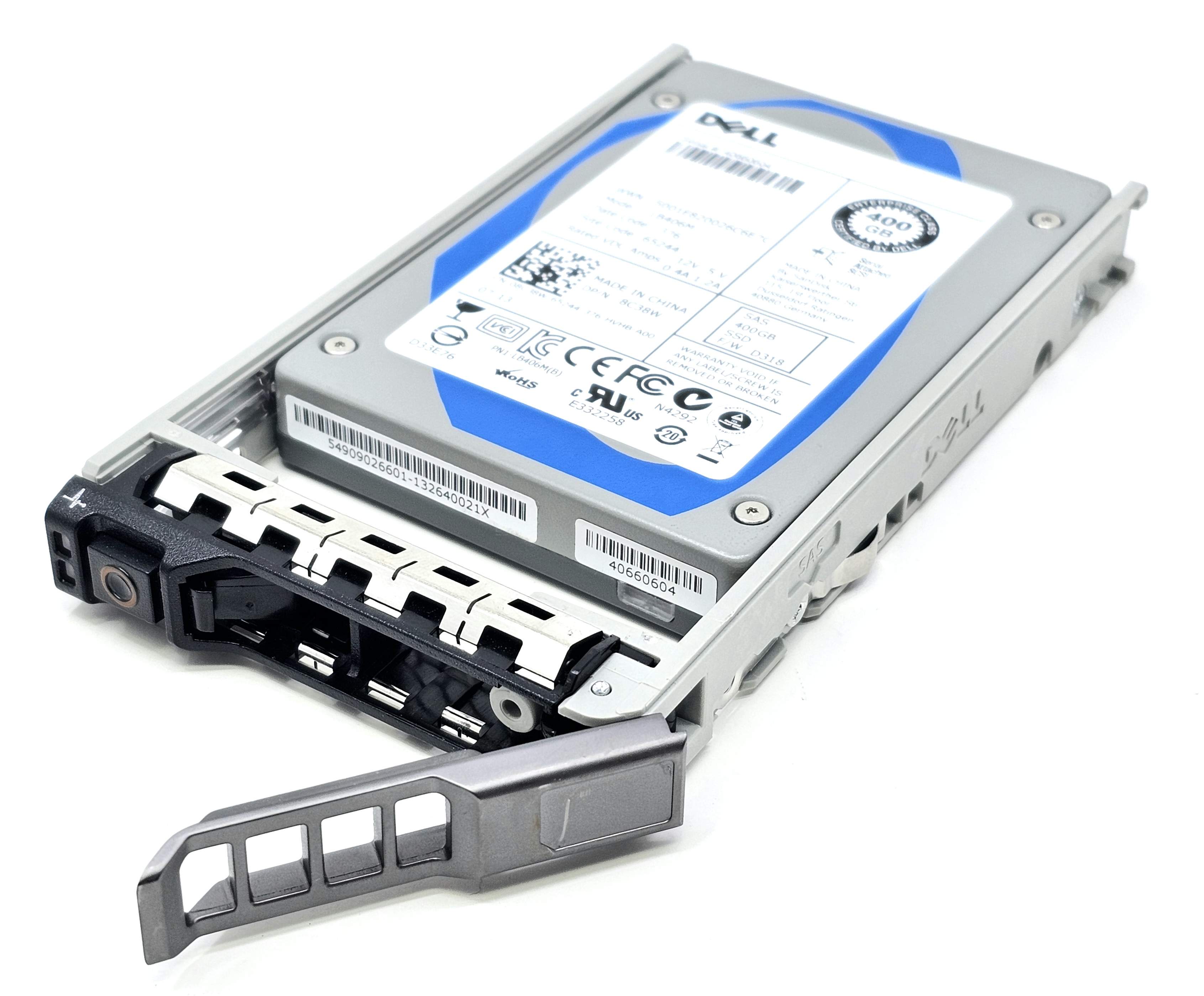 JYVVF - 400GB 6G MLC Enterprise SAS 2.5" SFF Solid State Drive (SSD) Hard Disk Drive (HDD)