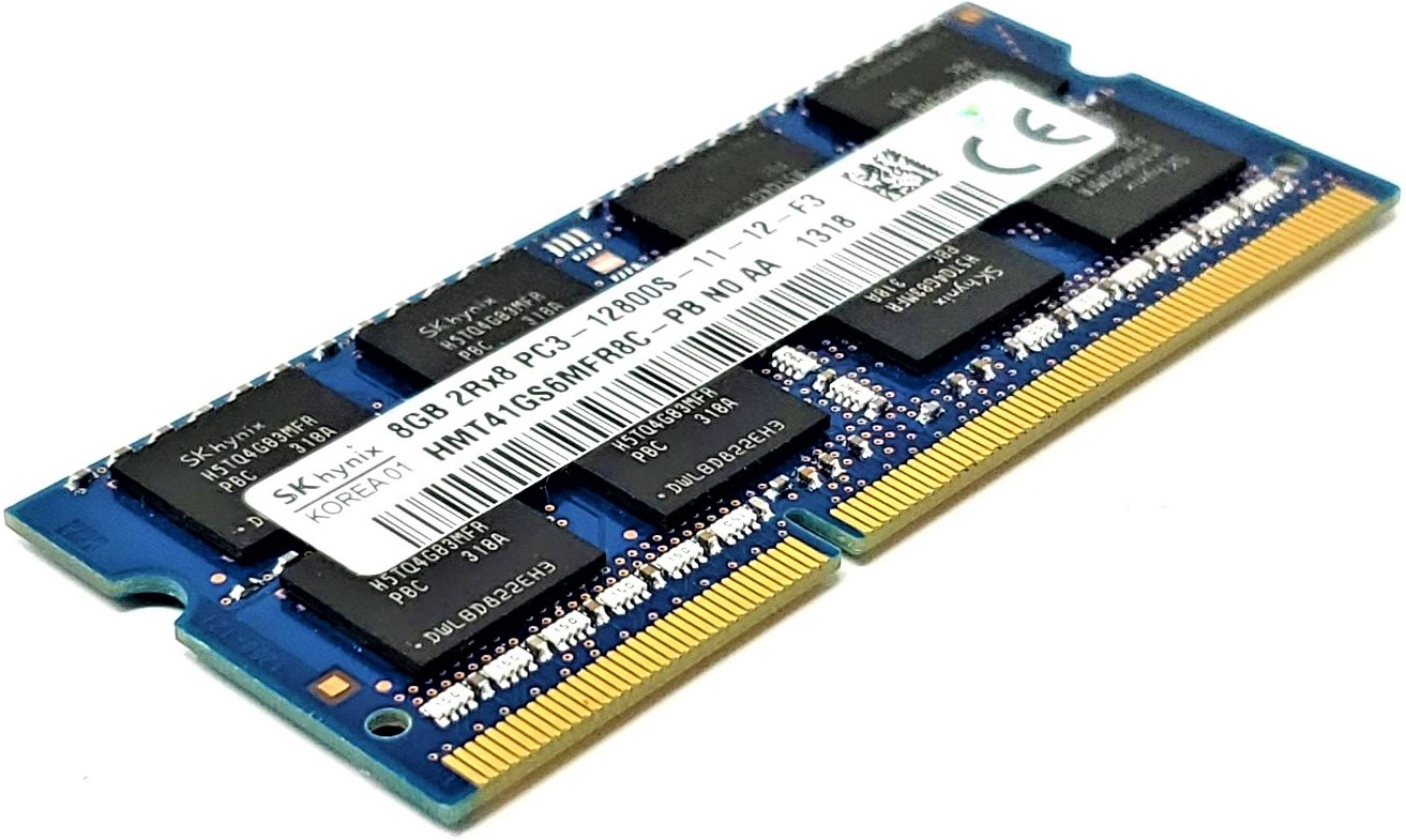 Elpida EBJ81UG8BBU0-GN-F - 8GB (1x8GB) 1600Mhz PC3-12800S DDR3-1600 204-Pin  SODIMM Laptop Memory Ram