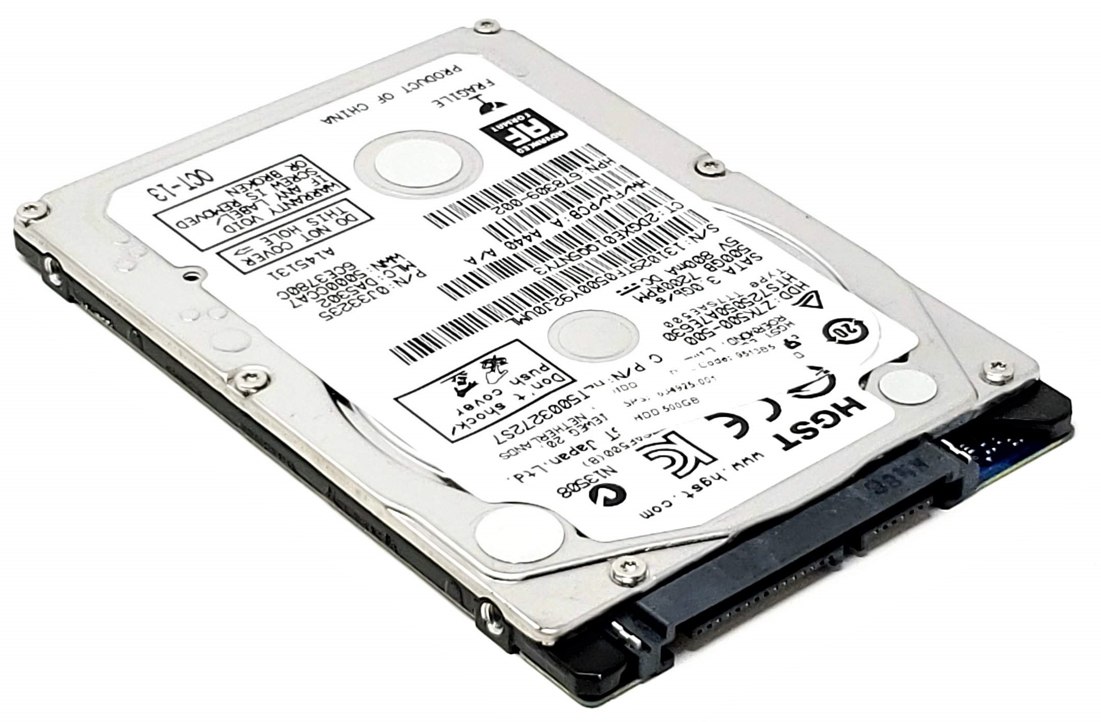 HP 726835-002 - 500GB 5.4K RPM SATA 7mm 2.5