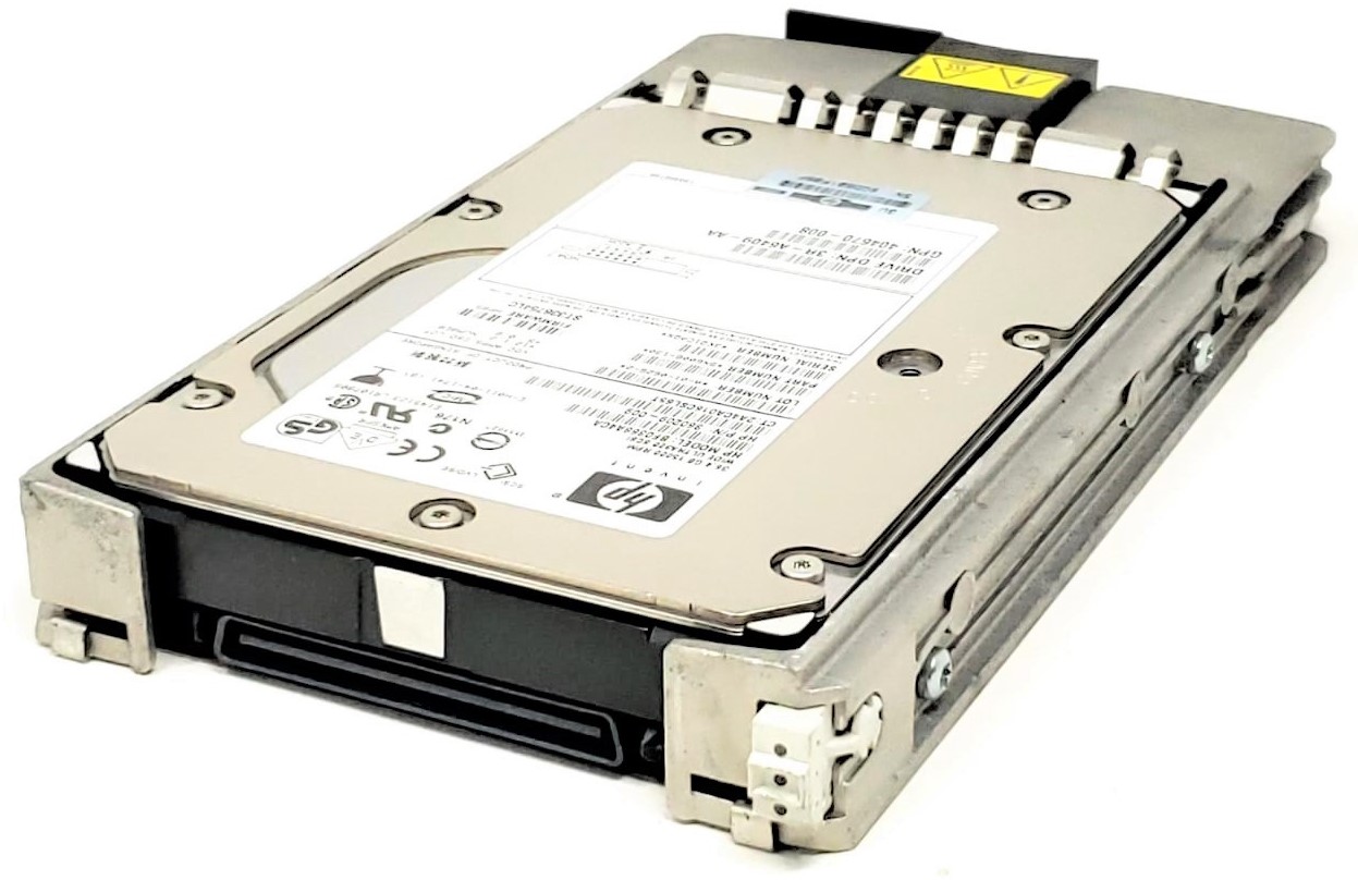 HP 356914-007 - 36.4GB 15K RPM U320 80-Pin SCSI Hard Drive with Tray