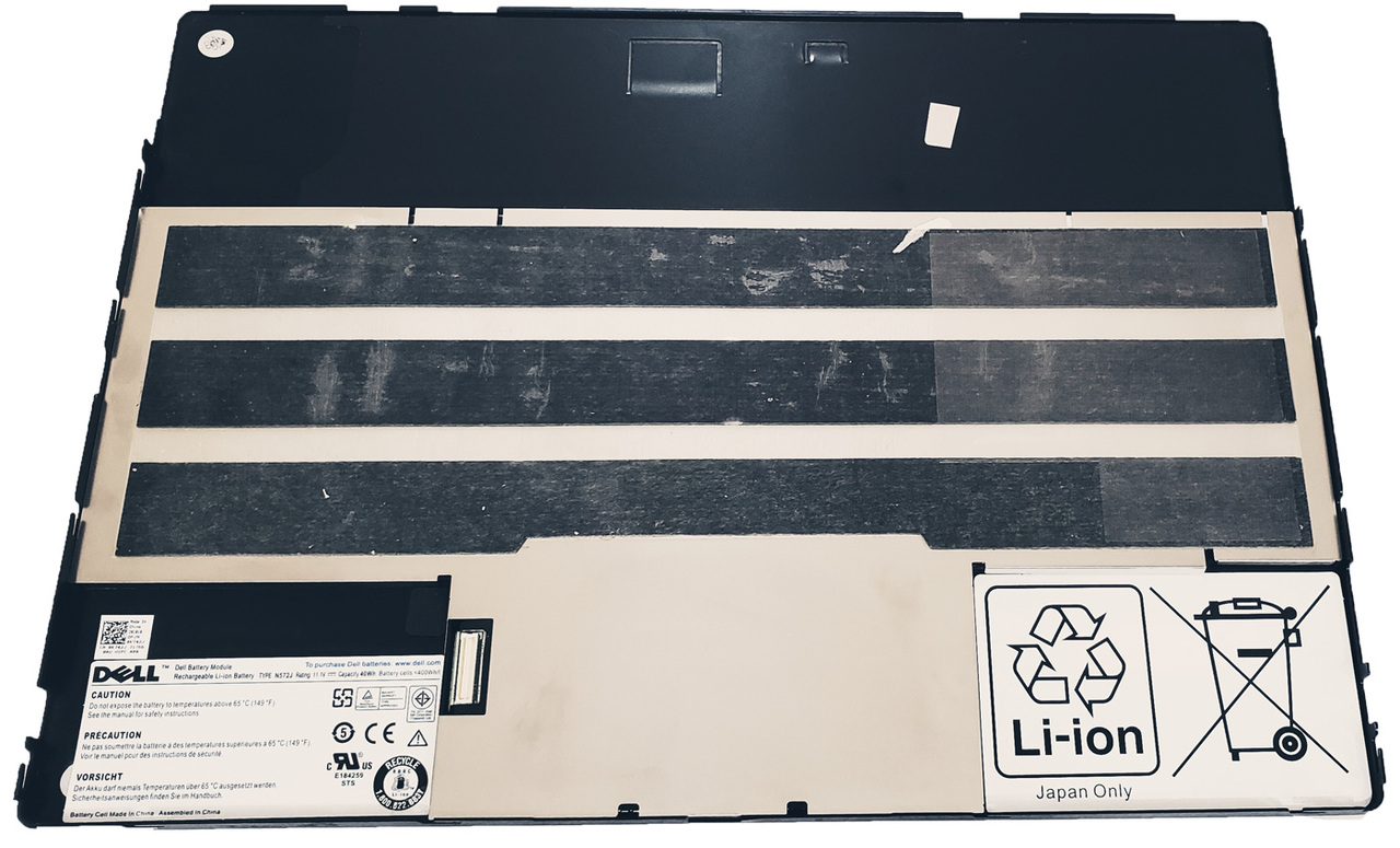 K742J - 11.1V 40Whr Black Battery Slice for Adamo 13