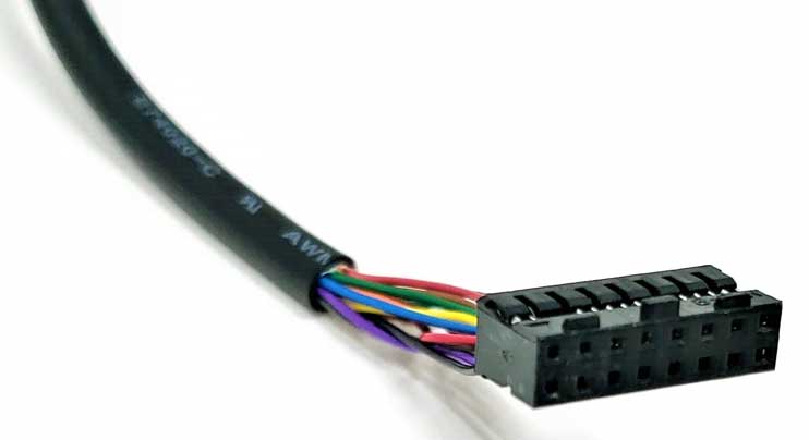 HP 409124-001 - 16-Pin 11.5"Battery Cable for HP Smart Array P400