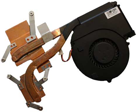 1T55K - CPU Fan And Heatsink Assembly For Inspiron 15z (5523) Discrete Nvidia Video