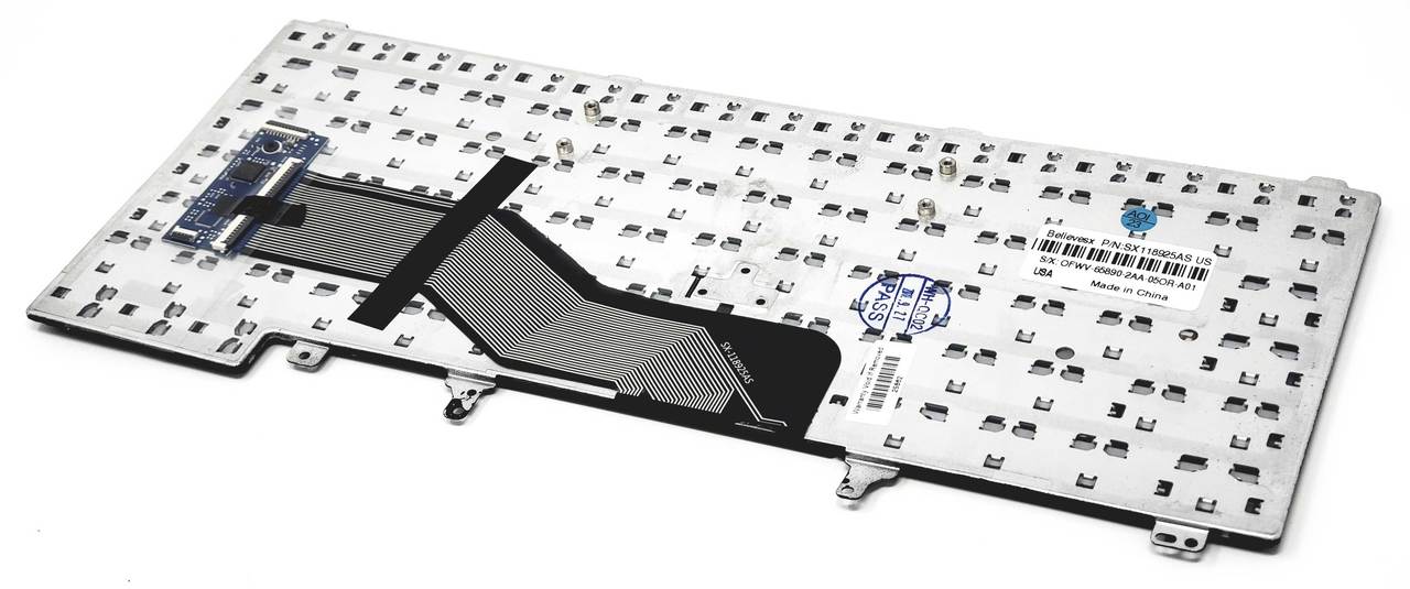 6037B0056101 - Black Keyboard US Non Backlit For Latitude E5420