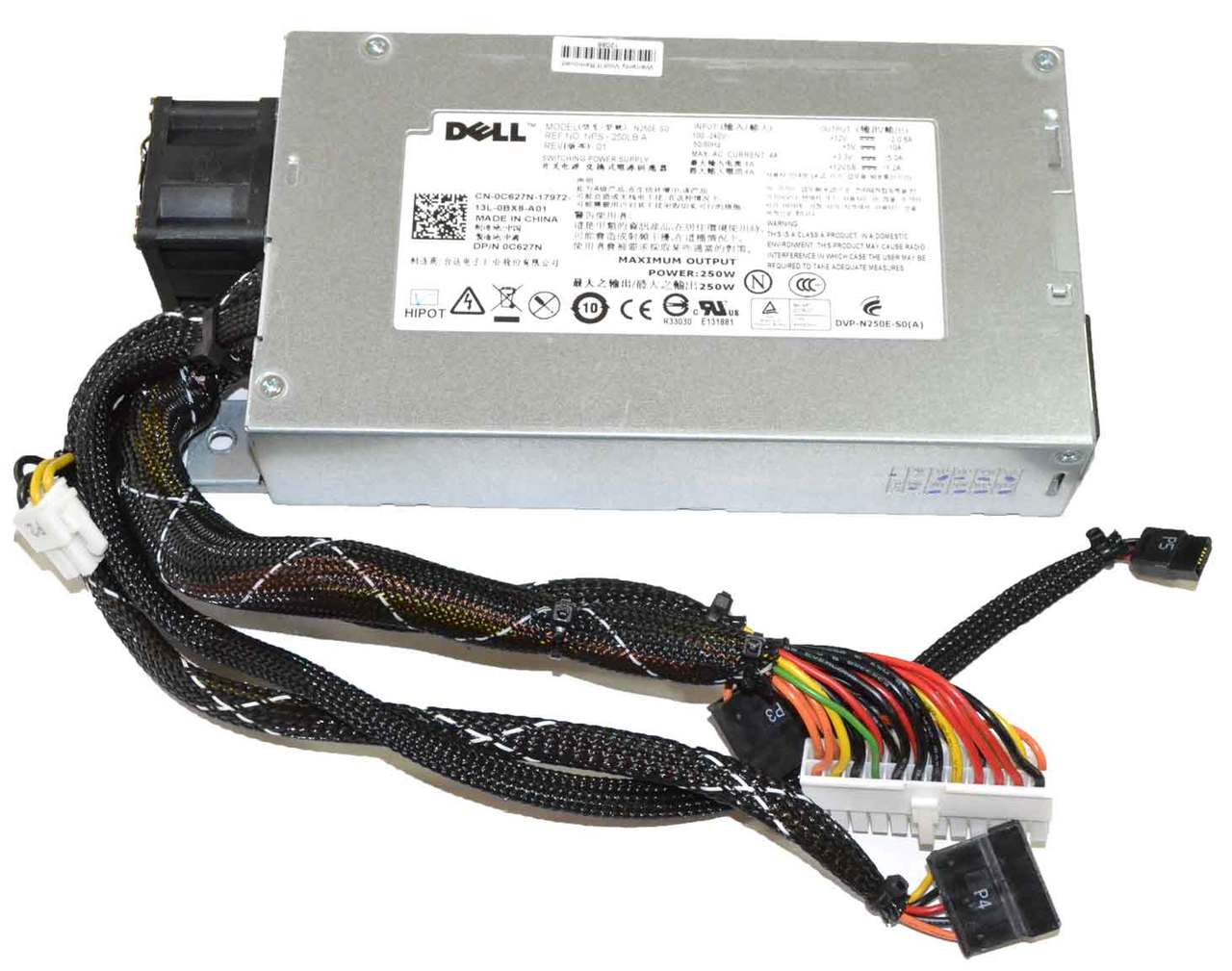 NPS-250LBA - 250W Power Supply for PowerEdge R210 Server