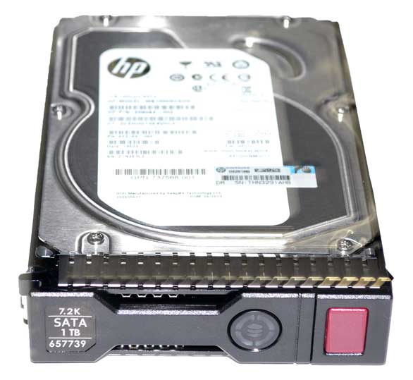 Hewlett-Packard (HP) 657739-001 - 1TB 7.2K RPM 6G MDL LFF 3.5