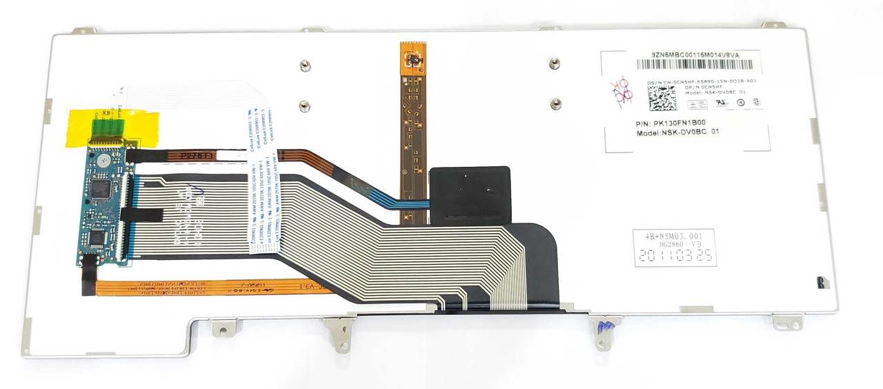 CN5HF - Black US Backlit Keyboard for Latitude E5420 E6320 E6420 E6440