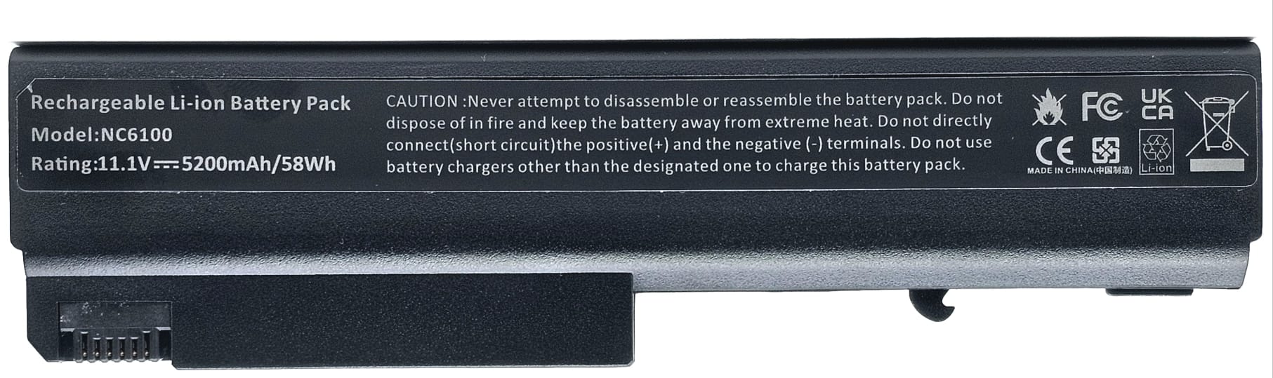 397809-003 - 6-Cell Battery for HP 6510b 6710b 6910p NC6120 NC6200 NC6220 NC6230 NC6300 NC6400