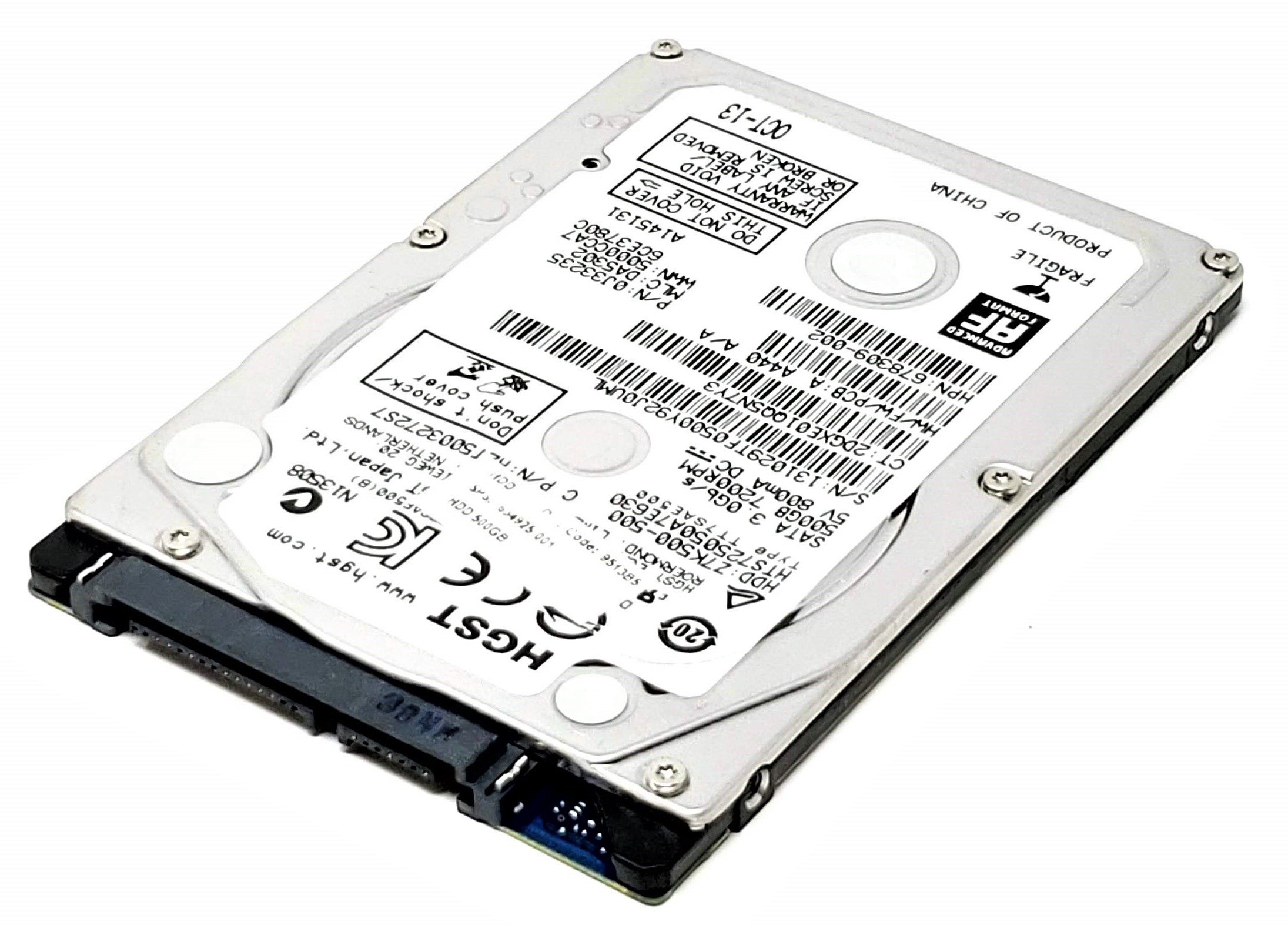 HP 792086-002 - 500GB 7.2K RPM SATA 7mm 2.5