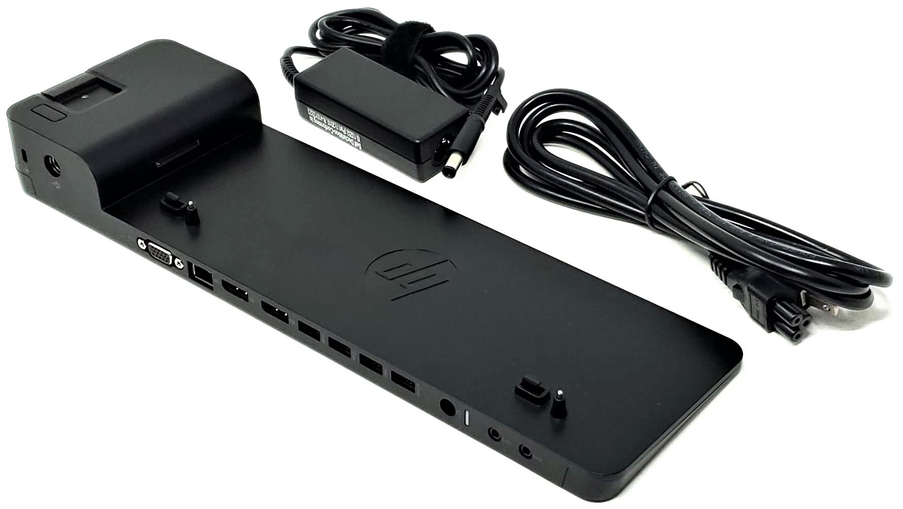 HP D9Y32AA#ABA - 2013 HP UltraSlim Docking Station Dock with 2x Display ...