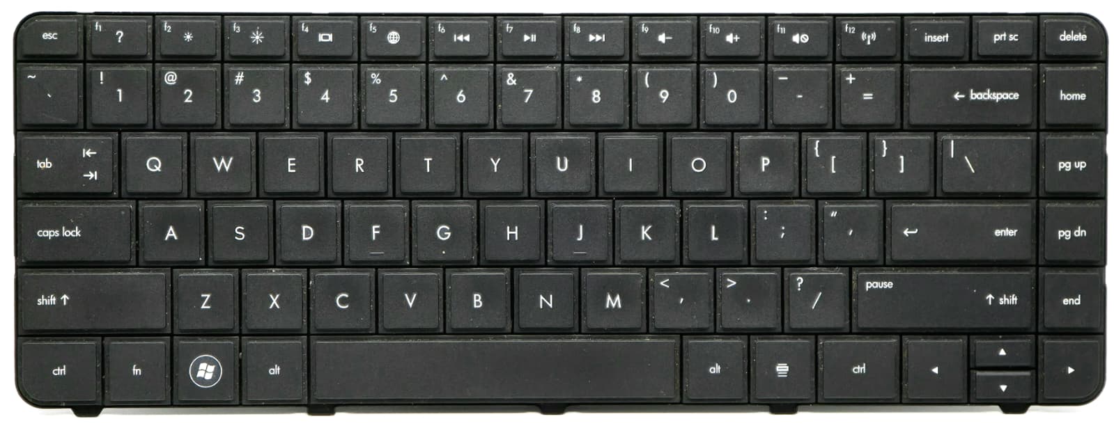 HP 646125-001 - Black Keyboard US Layout for CQ43 CQ45 CQ57 CQ58 G4-1000 G6-1000 HP-2000 HP 655
