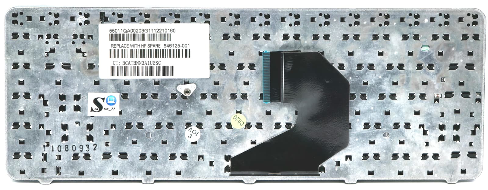 HP 646125-001 - Black Keyboard US Layout for CQ43 CQ45 CQ57 CQ58 G4-1000 G6-1000 HP-2000 HP 655