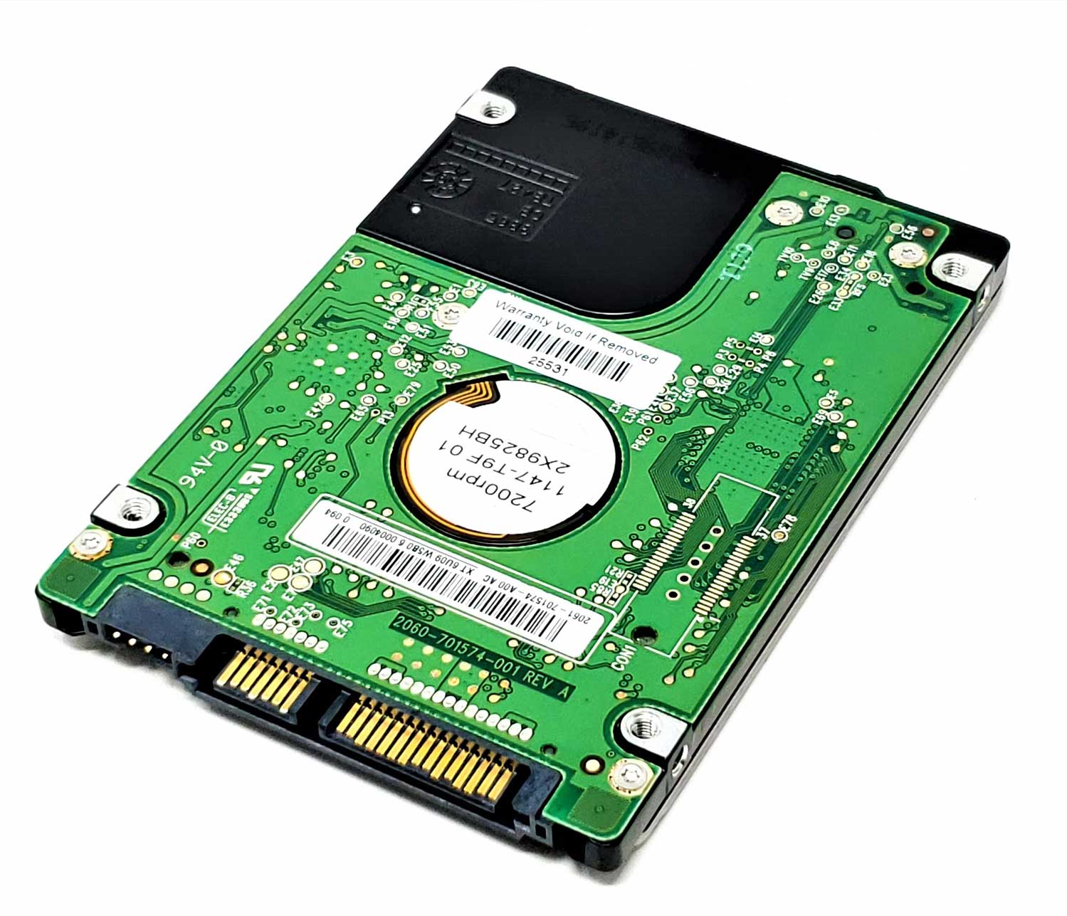 Western Digital WD1600BEKT-60F3T1 - 160GB 7.2K RPM SATA 9.5mm 2.5" Hard Drive